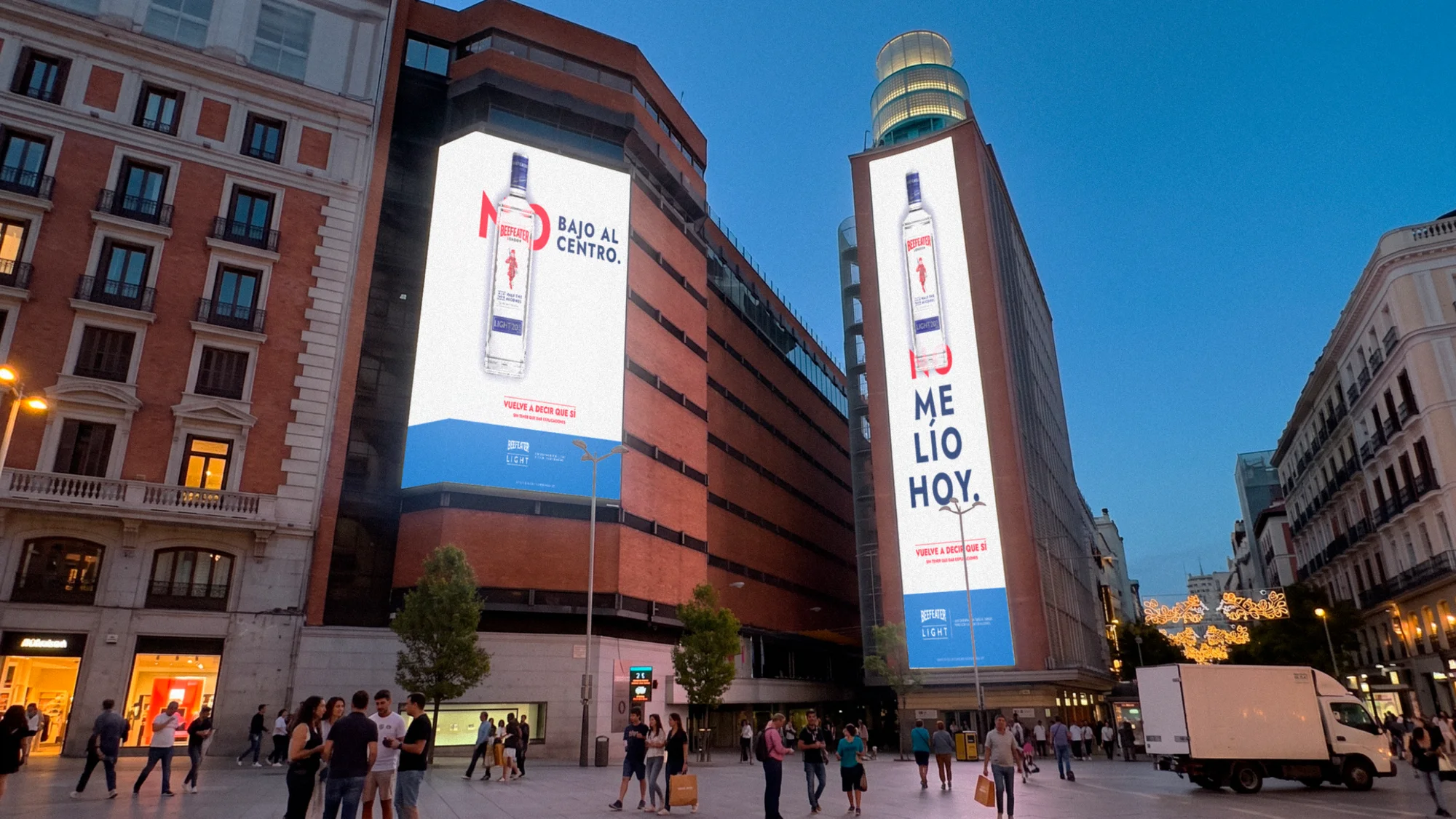 Pantallas de Callao: No bajo al centro y No me lío hoy