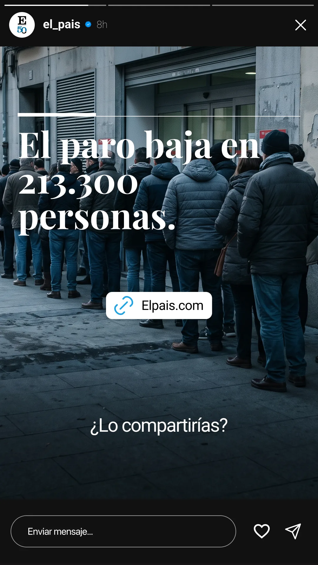 Story 4 · Paro · el titular