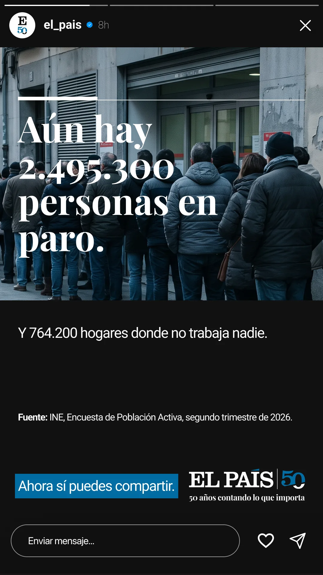 Story 6 · Paro · la noticia