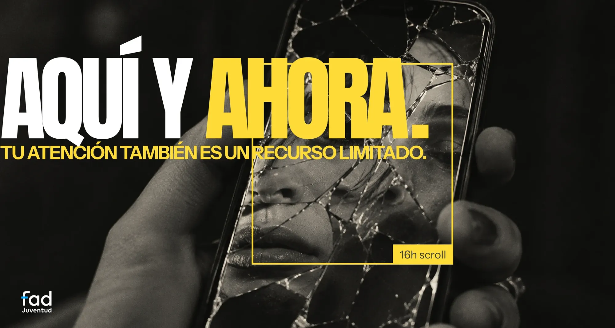 Aquí y ahora.