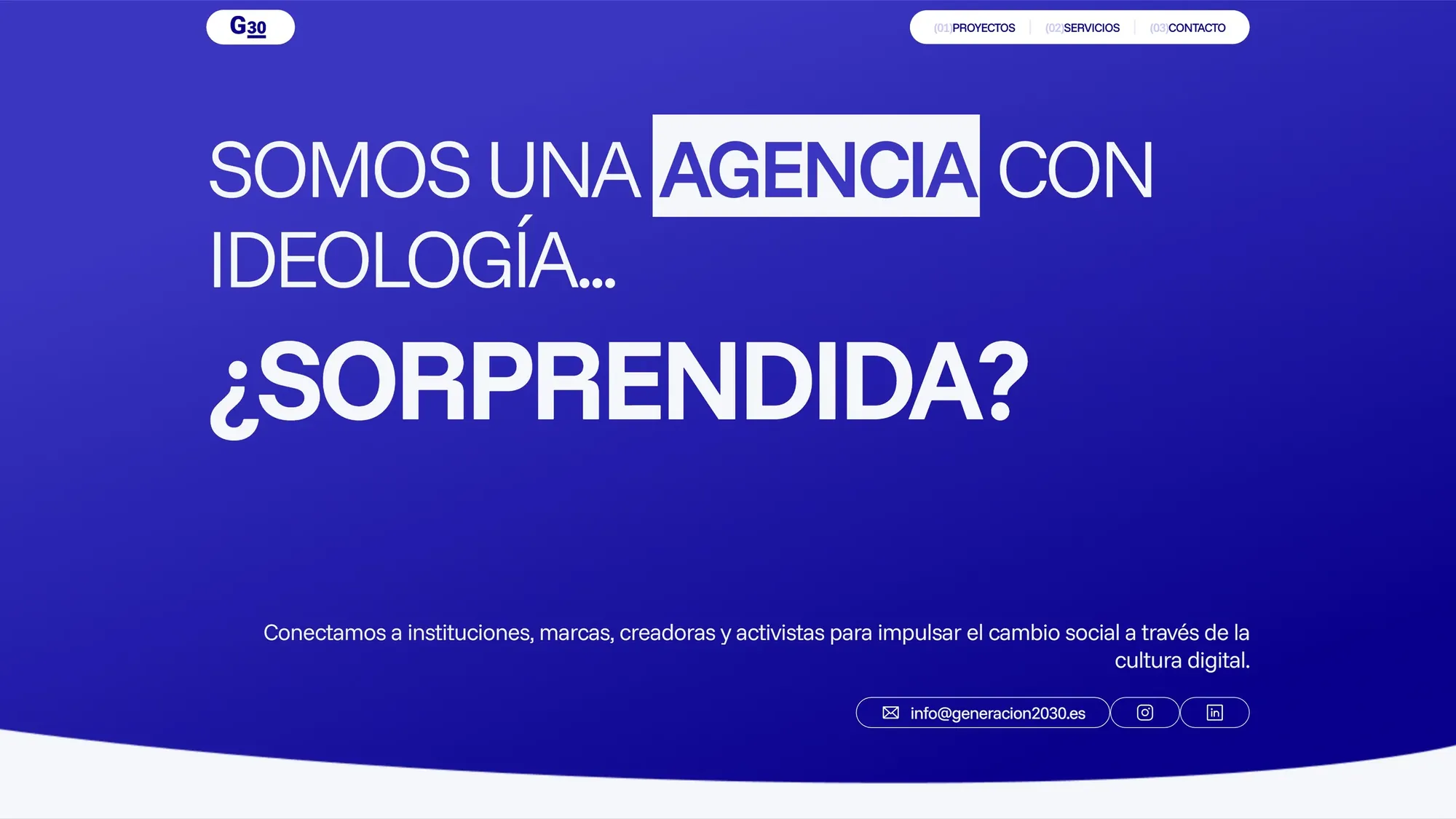 Home de generacion2030.es