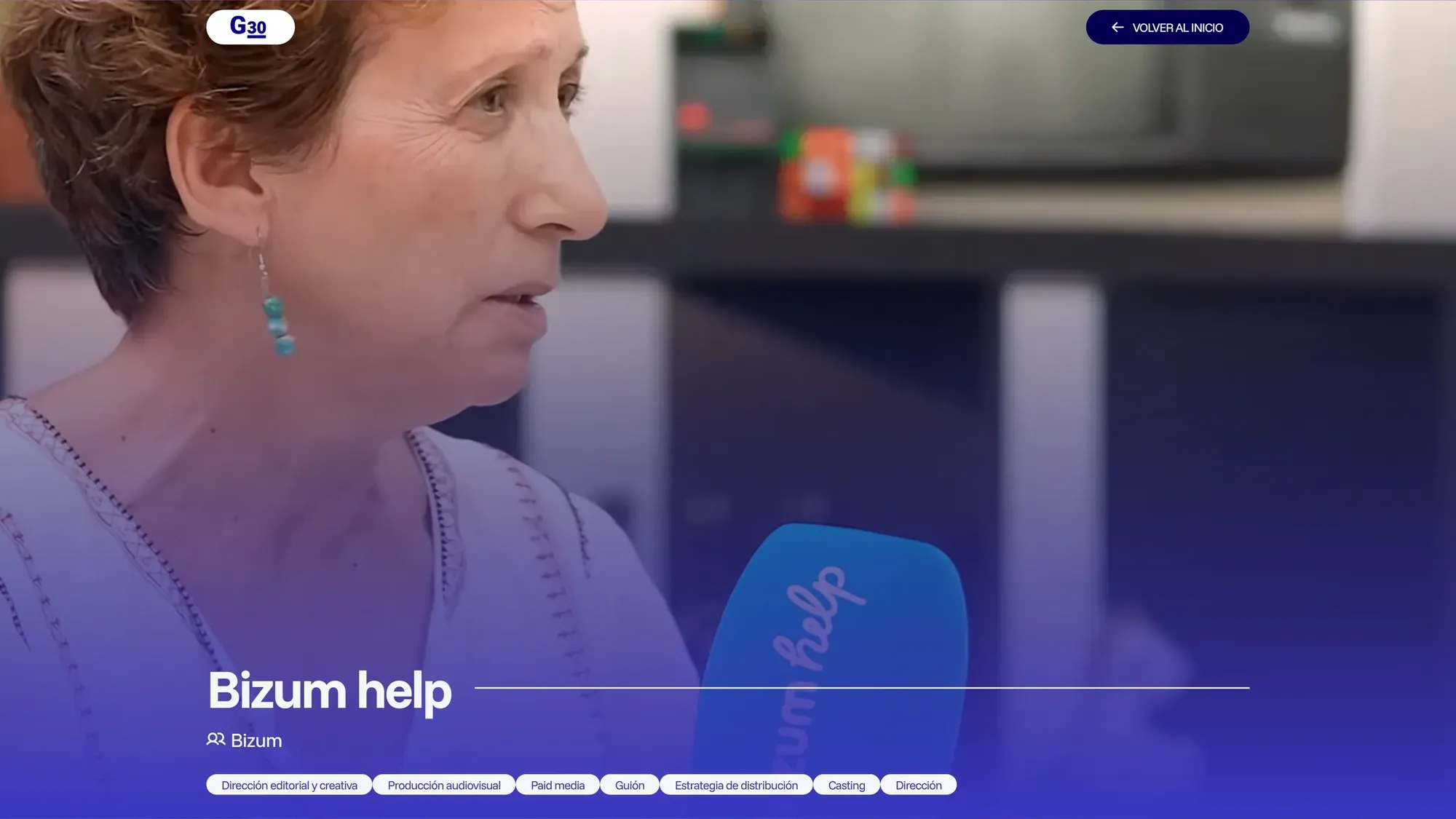 Página de proyecto: Bizum help