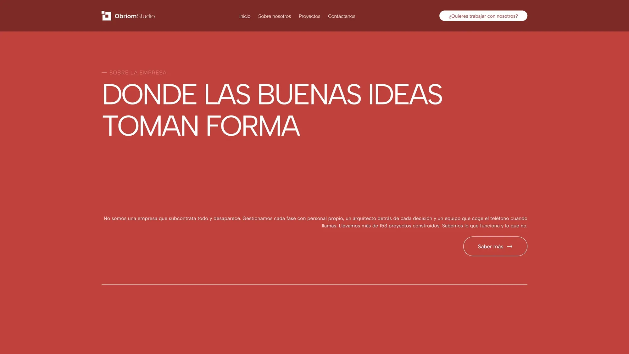 Home: presentación de la empresa